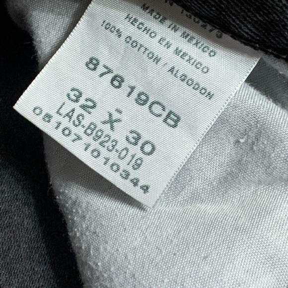 Rustler Men Black Denim Jeans - Picture 4 of 4